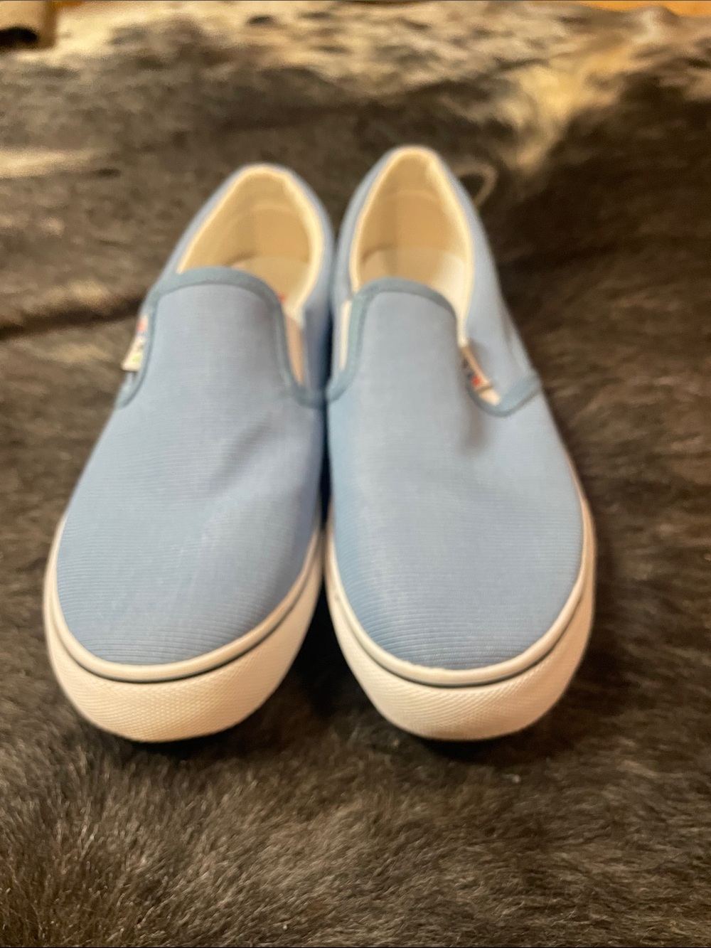 Next gen vans - light blue .